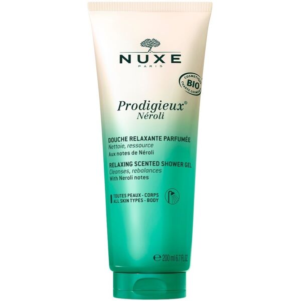 nuxe - prodigieux néroli relaxing scented shower gel gel doccia 200 ml unisex