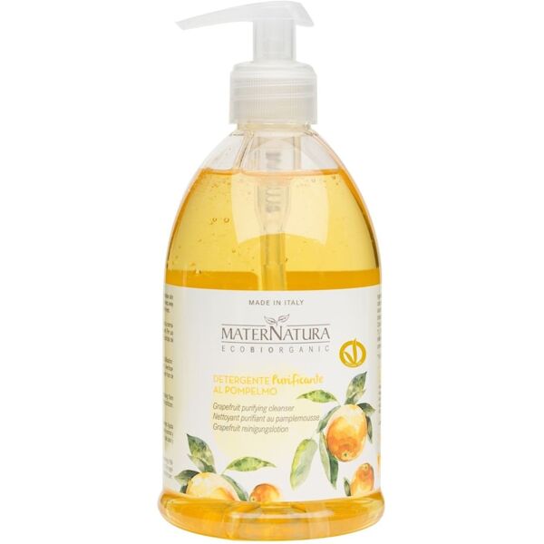 maternatura - detergenza detergente purificante al pompelmo sapone 500 ml unisex