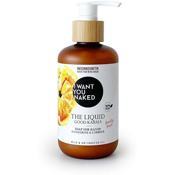 i want you naked - good karma good karma the liquid soap for hands sapone mani 250 ml unisex