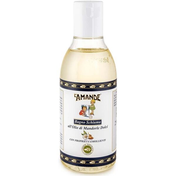 l' amande - bagno schiuma all' olio di mandorle dolci bagnoschiuma 500 ml unisex