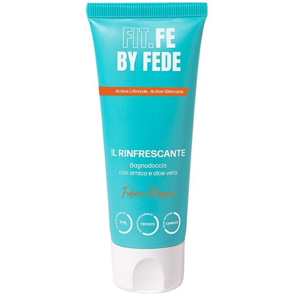 fit.fe by fede - il rinfrescante bagnodoccia con arnica e aloe vera docciaschiuma 50 ml unisex