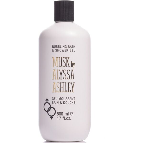 alyssa ashley - musk bath & shower gel gel doccia 500 ml unisex