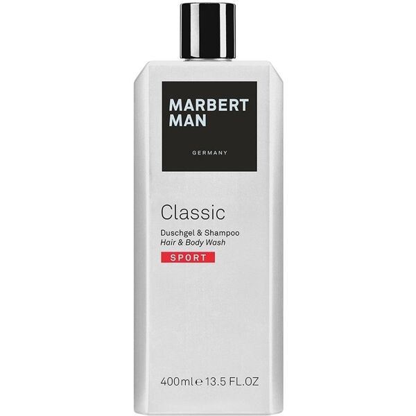 marbert - man classic sport gel doccia 400 ml unisex