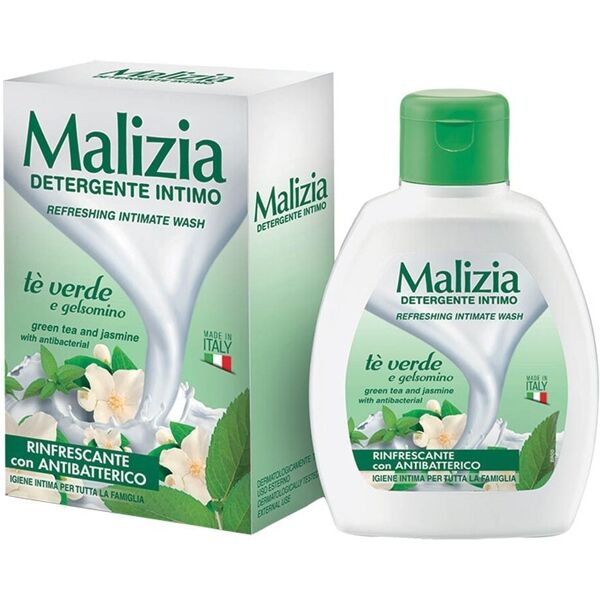 malizia - detergente intimo tè verde e gelsomino sapone intimo 200 ml unisex