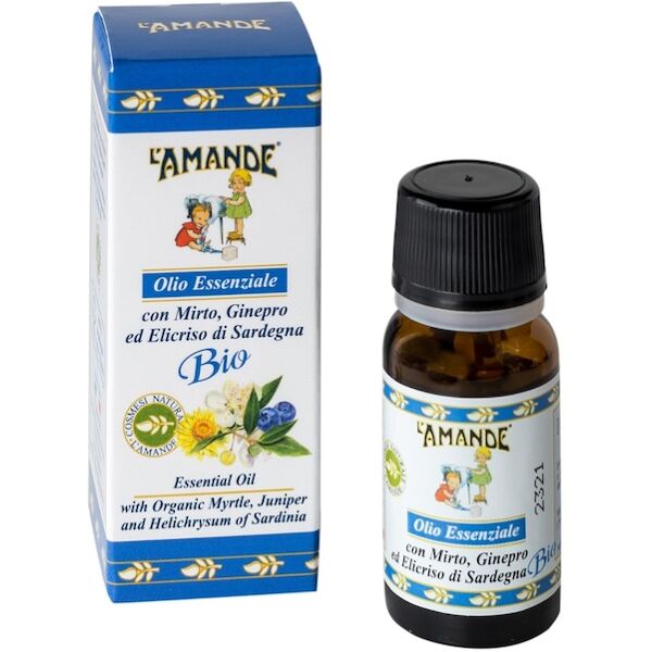 l' amande - olio essenziale fiori e bacche di sardegna bio oli per massaggio e oli essenziali 10 ml unisex