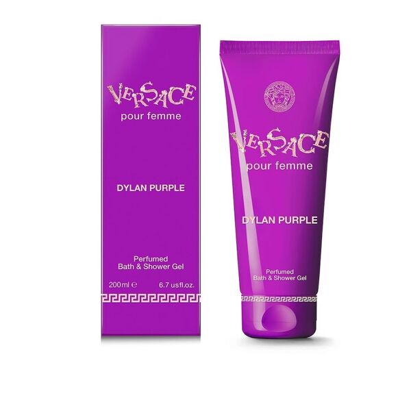 versace - dylan purple perfumed bath&shower gel tubo gel doccia 200 ml unisex