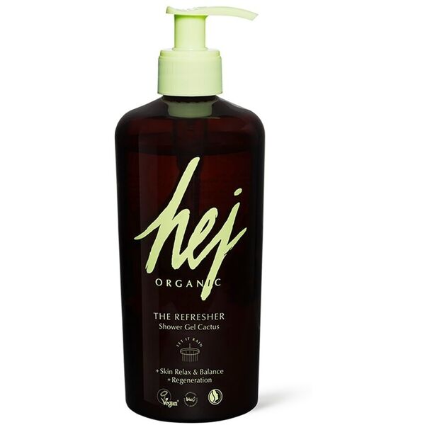 hej organic - the refresher shower gel bagnoschiuma 500 ml unisex