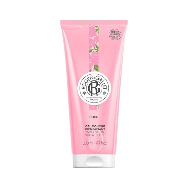 roger & gallet - rose - gel doccia di benessere gel doccia 200 ml unisex