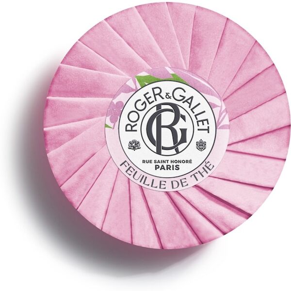 roger & gallet - feuille de the - saponetta di benessere 100 g unisex