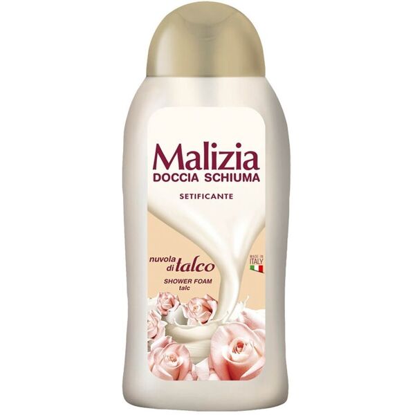 malizia - doccia schiuma  nuvola di talco oli da bagno 300 ml unisex