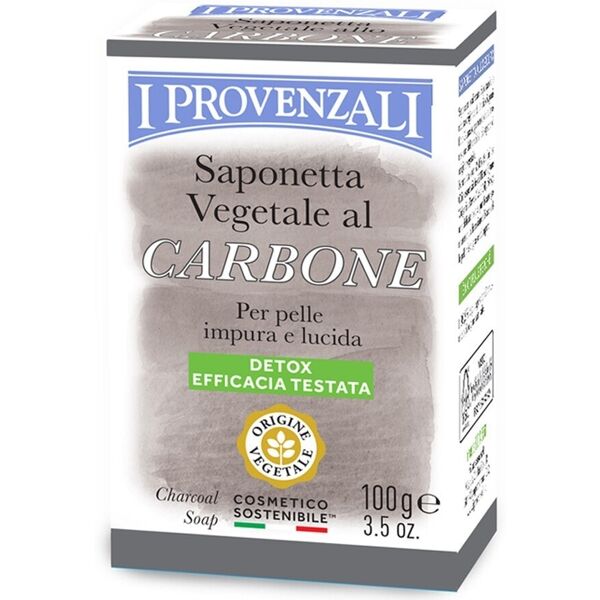 i provenzali - antichi rimedi saponetta al carbone 100 g unisex