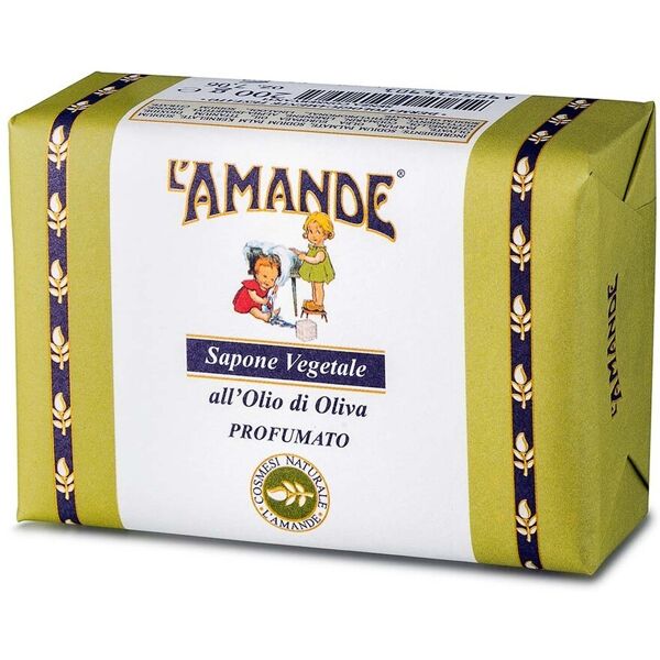 l' amande - sapone vegetale olio oliva 200 g unisex