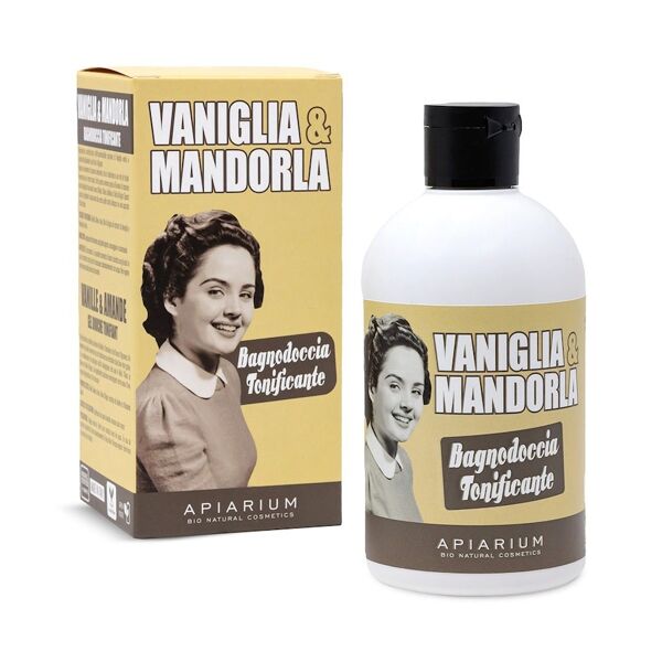 apiarium - bagnodoccia bio vaniglia e mandorla oli da bagno 300 ml female