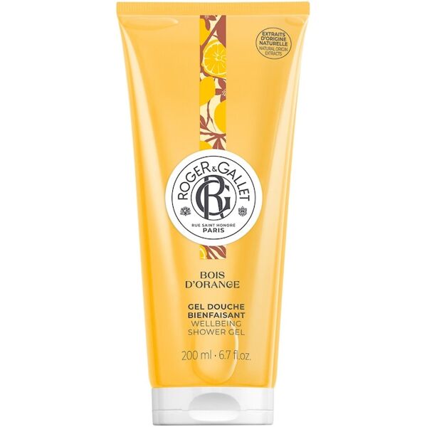 roger & gallet - bois d´orange bois d'orange - gel doccia benessere gel doccia 200 ml unisex