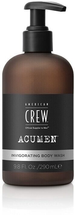 american crew - invigorating body wash oli da bagno 290 ml male