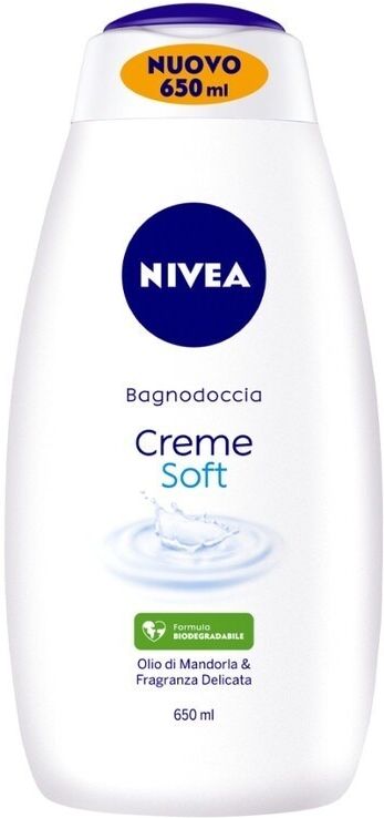 nivea -  bagnodoccia creme soft bagnoschiuma 650 ml unisex