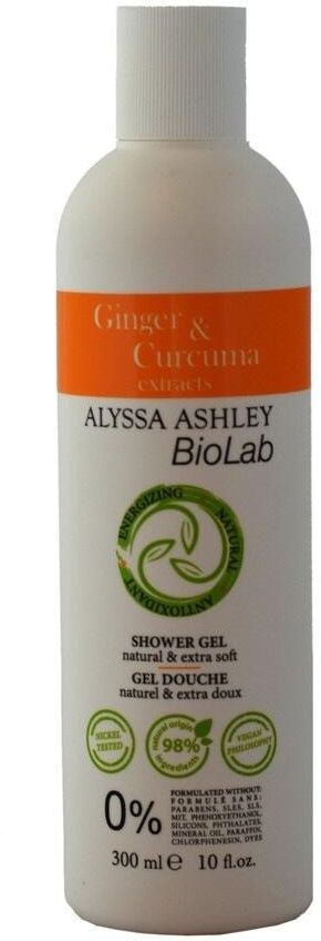 alyssa ashley - biolab ginger & curcuma bagnoschiuma 300 ml unisex