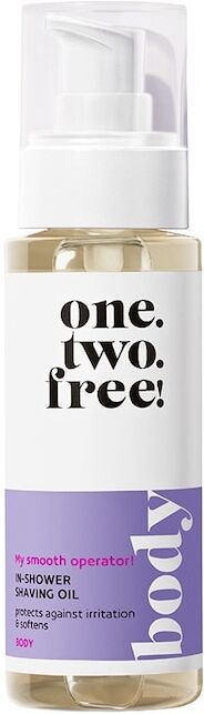 one.two.free! - in-shower shaving oil olio doccia 100 ml unisex