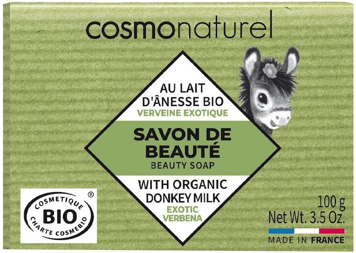 cosmo naturel - donkey milk soap with verbena oil sapone viso 100 g unisex