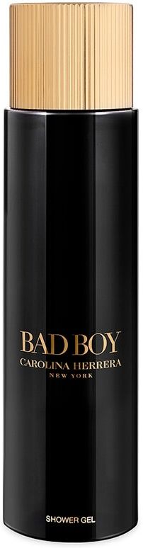 carolina herrera - bad boy shower gel gel doccia 200 ml male