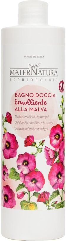 maternatura - detergenza bagnodoccia emolliente alla malva bagnoschiuma 500 ml unisex