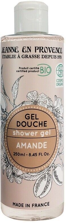 jeanne en provence - gel doccia bio mandorla bagnoschiuma 250 ml female