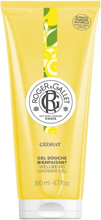 roger & gallet - cedrat -gel doccia benessere bagnoschiuma 200 ml unisex