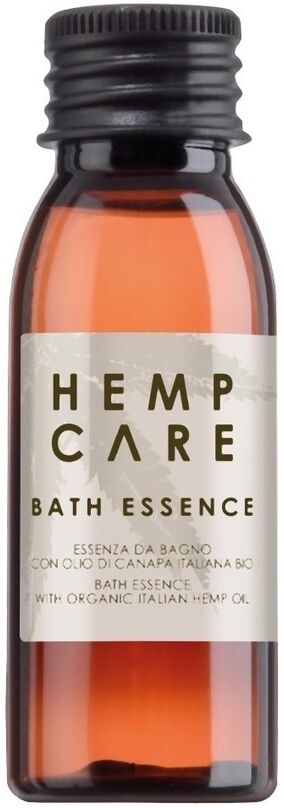 hemp care - essenza da bagno con olio di canapa sali e bombe da bagno 30 ml unisex