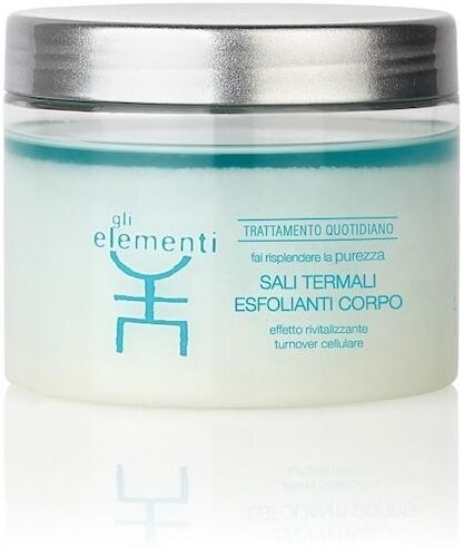 gli elementi - sali termali esfolianti corpo gel doccia 500 g unisex