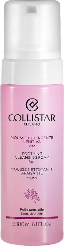 collistar - detergenza mousse detergente lenitiva viso 180 ml unisex