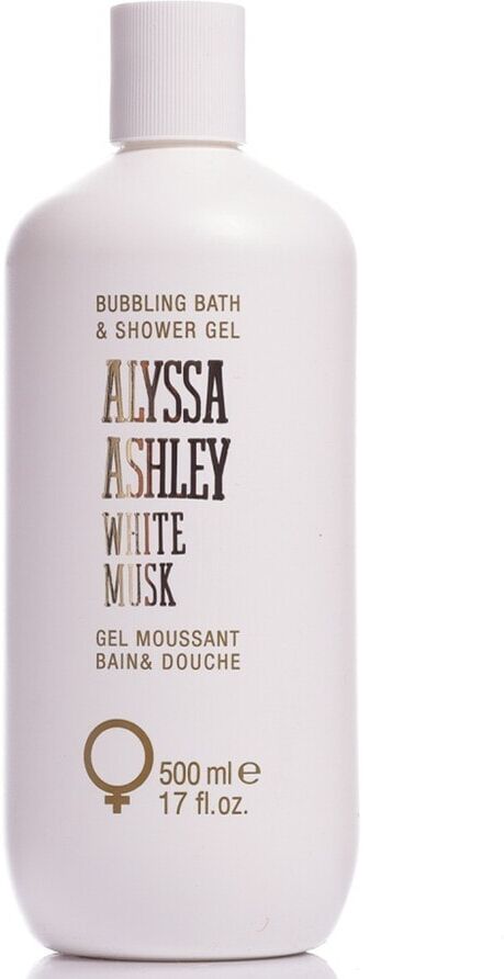 alyssa ashley - white musk bath & shower gel gel doccia 500 ml unisex