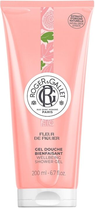 roger & gallet - fleur de figuier . gel doccia benessere bagnoschiuma 200 ml unisex