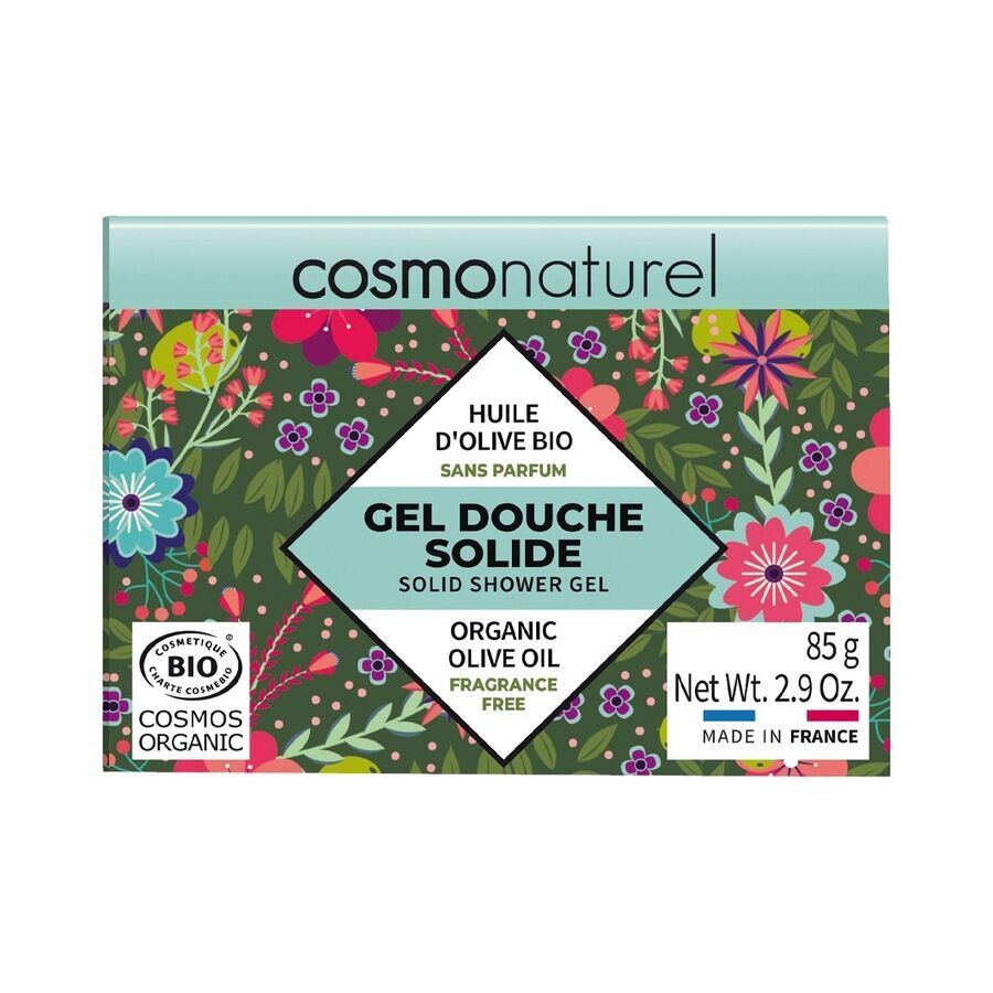 Cosmo Naturel - Solid Shower Fragrance Free Olive Oil Bio Bagnoschiuma e sapone neonato 85 g unisex