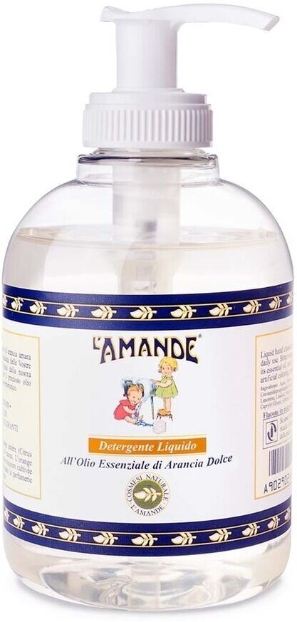 L' Amande - Detergente Liquido Oli Esssenziali Arancia Dolce Sapone 300 ml unisex