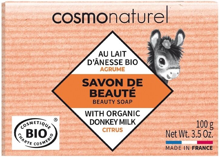 Cosmo Naturel - Donkey Milk Soap With Citrus Oil Sapone viso 100 g unisex