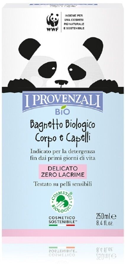 I Provenzali - Bimbi Bio Bagnoschiuma per corpo e capelli 250 ml unisex