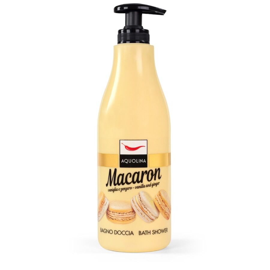 Aquolina - Macaron Bagno doccia Vaniglia e Zenzero Bagnoschiuma 500 ml unisex