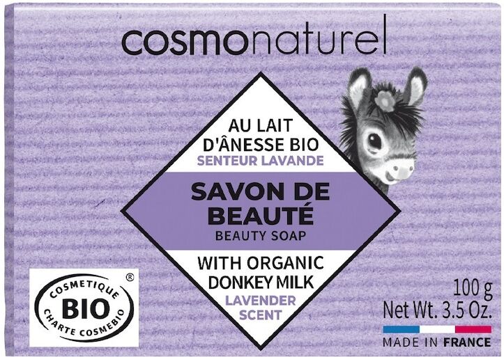 Cosmo Naturel - Donkey Milk Soap With Lavander Oil Sapone viso 100 g unisex