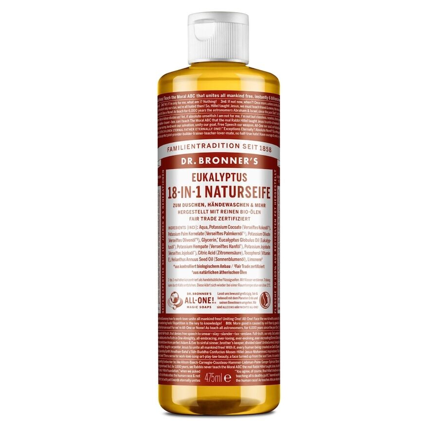 Dr. Bronner's - Eucalyptus 18-in-1 Natural Soap Sapone mani 475 ml unisex