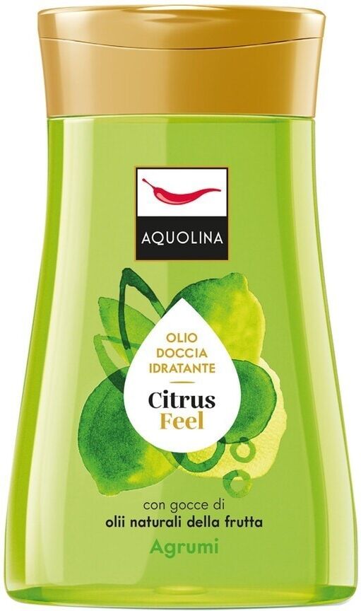 Aquolina - Olio doccia idratante Citrus Feel Bagnoschiuma 200 ml unisex