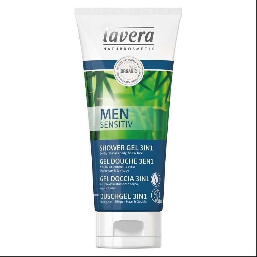 Lavera - Geldoccia 3 in 1 Men sensitive Saponi e bagnoschiuma 200 ml male