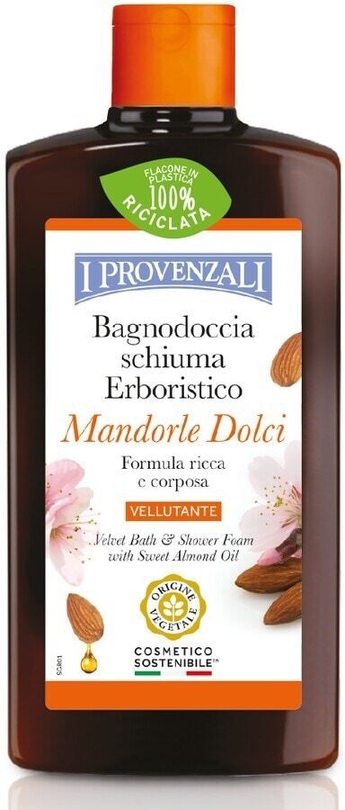 I Provenzali - Mandorle Dolci Bagnosciuma Erboristico Bagnoschiuma 400 ml unisex