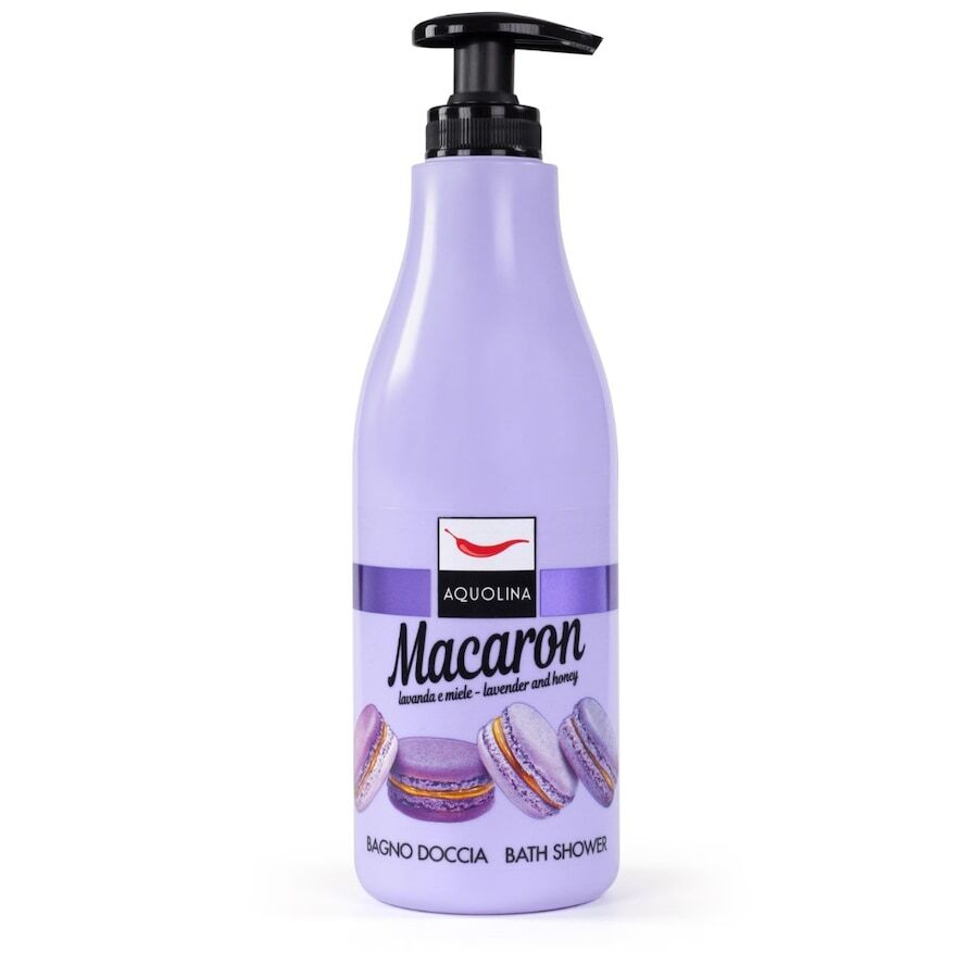 Aquolina - Macaron Bagno doccia Lavanda e Miele Bagnoschiuma 500 ml unisex