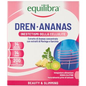 equilibra - Dren-Ananas Proteine & frullati 56 g unisex