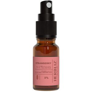 Herbliz - Strawberry CBD Oil Mouth Spray Vitamine 10 ml unisex