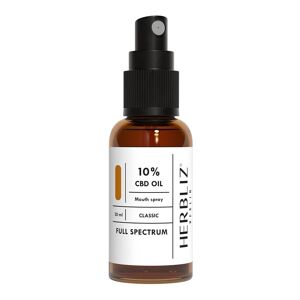Herbliz - Classic CBD Oil Mouth Spray 10% Vitamine 30 ml unisex