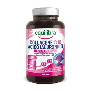 equilibra -  Collagene Q10 Acido Ialuronico, 90 compresse Vitamine 99 g unisex