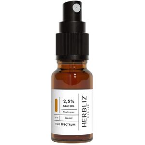 Herbliz - Classic CBD Oil Mouth Spray Vitamine 10 ml unisex