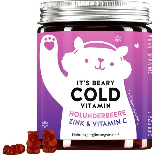 bears with benefits - sambuco, vitamina c e zinco È una vitamina fredda come l'orso caramelle tosse 150 g unisex