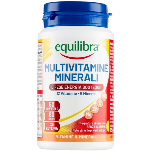 equilibra -  multivitamine e minerali, 60 compresse vitamine 73.4 g unisex